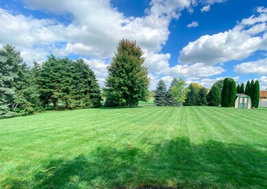Backyard Privacy and Shed for Lawn Tractor