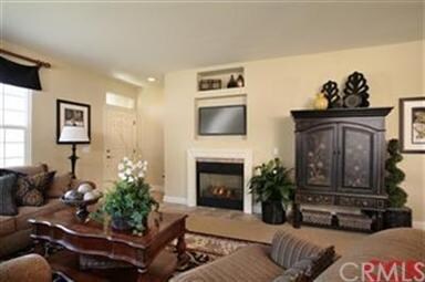 The model home pictured here shows the comfortable