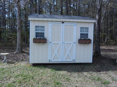8x10 Matching Detached Shed