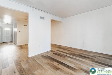 Looking towards the Front door
