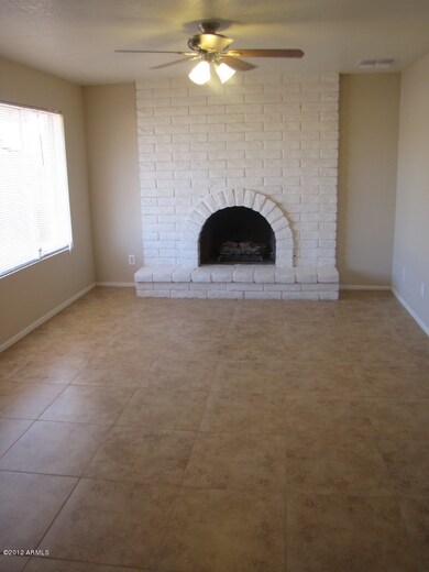 Family Room and Fireplace