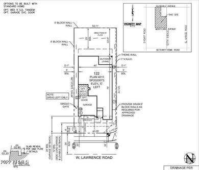 Plot Plan Lot 122