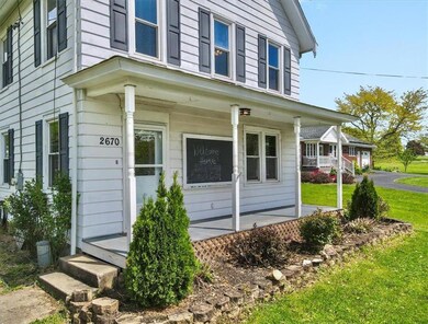 welcoming front porch