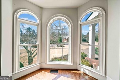 Interior details featuring wood finished floors an