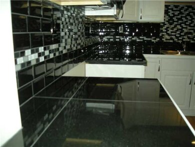 Kitchen gleaming counter tops