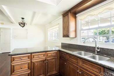 Updated kitchen with granite counters
