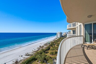 View of the grounds, beach and Gulf
