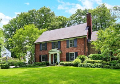 Classic brick exterior