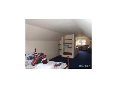 Spacious finished attic bedroo