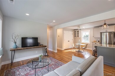 View as you walk inside