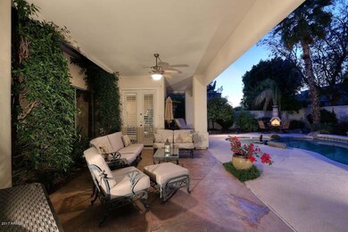 Night-Covered Patio