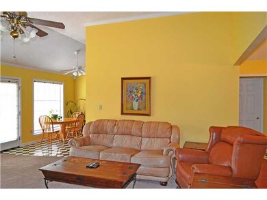 WALK INTO THE DEN AND NOTE THE HIGH CEILINGS ~ AND