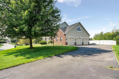3 car attached garage.
