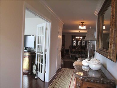 Entry/Foyer. Note the crown molding in the entry o
