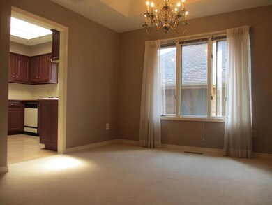 Vaulted Ceiling Provides Spacious Dining