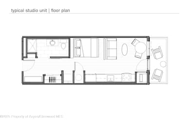 Typical Studio Floor Plan
