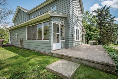 Enclosed porch and patio