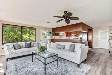 Stunning great room open to the kitchen