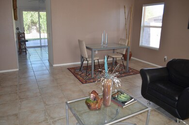 Living Room Leading Into the Kitchen