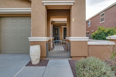 Beautiful welcoming courtyard