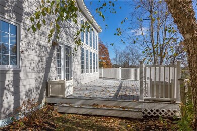Wrap around deck