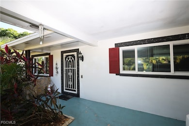 From carport to front door