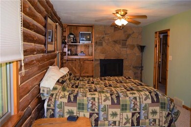 Master room with plenty of closet space and decora
