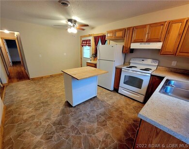 Fridge & stove stay with the property