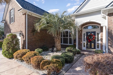 Front Door Entry with Painted Walkway and Upgraded