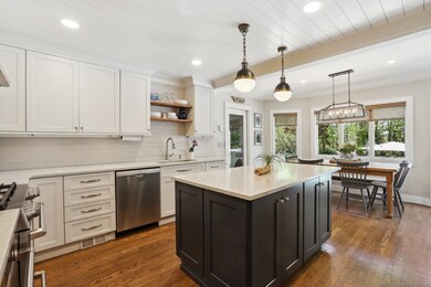 View looking towards backyard and mudroom
