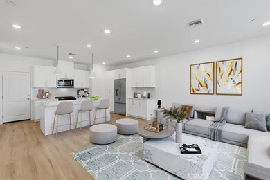 Open Concept Living area