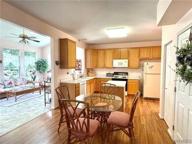 kitchen dinette with pantry
