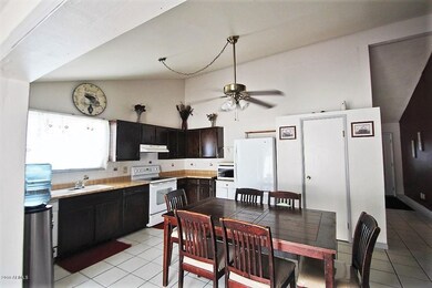 fresh painted kitchen