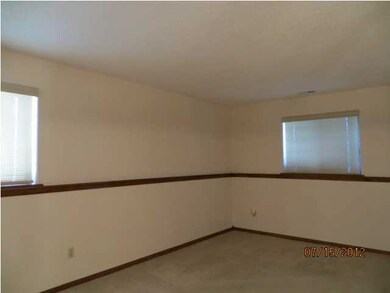 View out windows in living room and dining area