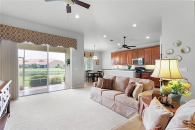 Open living area with unobstructed views of the la