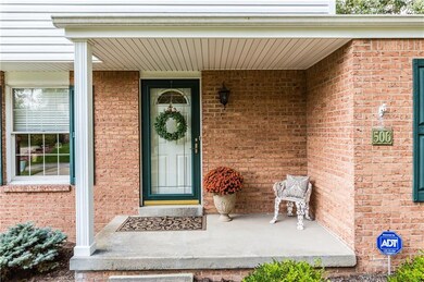 Covered Entry & Patio