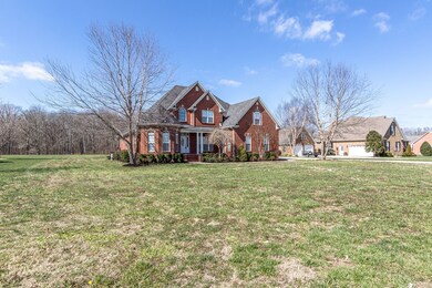 Nearly and acre of flat cleared yard that backs up to woods.