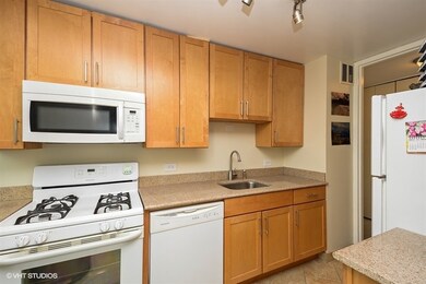 Updated kitchen with granite countertops and newer