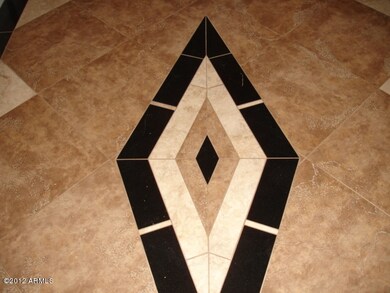 In layed Marble at Entry