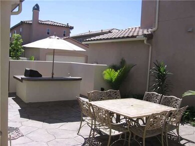 Patio and BBQ area