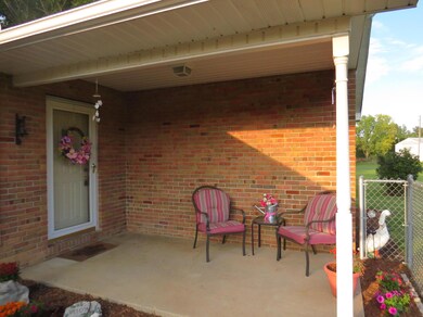 Charming front porch