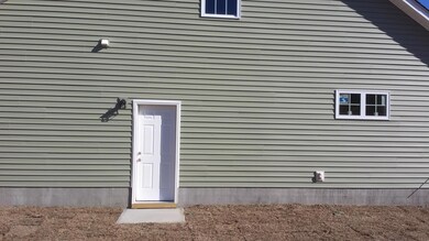 Side door into garage