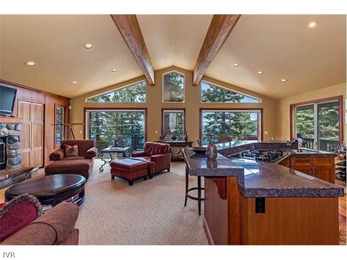 Living Room. Spacious Windows Allow Light and View