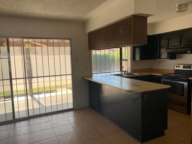 Kitchen & Backyard and Covered Patio