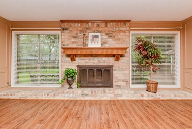 This fireplace is asking for you to take pictures