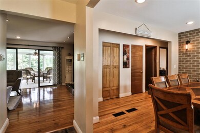Fantastic open floor plan greets you upon entering the home