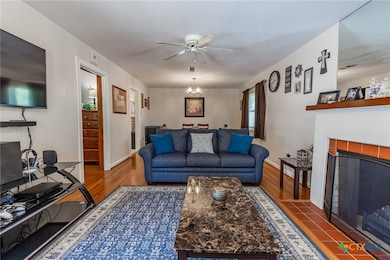 Living Room with Fireplace