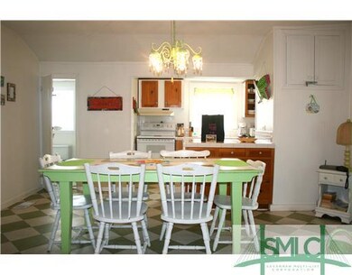 Dining Room. The dining area also serves as more l