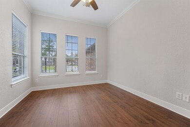 Study with French doors