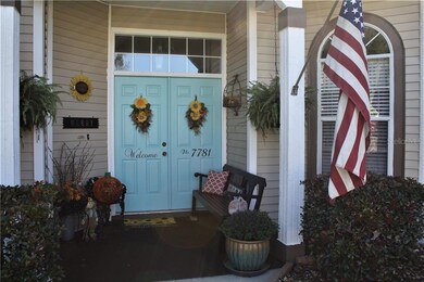 COVER PORCH WITH FRENCH DOUBLE DOORS